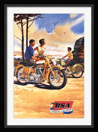 Framed BSA Print