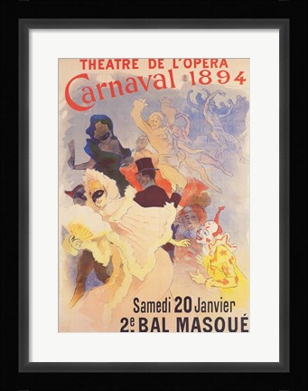 Framed Theatre de l'Opera Print