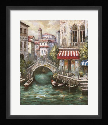 Framed Venetian Motif I Print