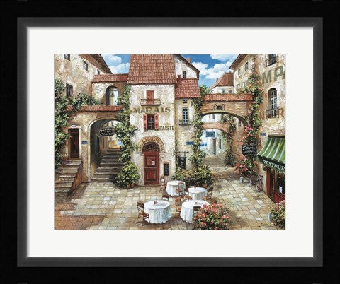 Framed Le Marais Print