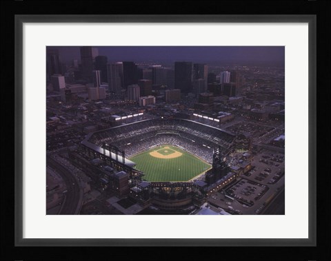 Framed Colorado - Coors Field - Rockies Print
