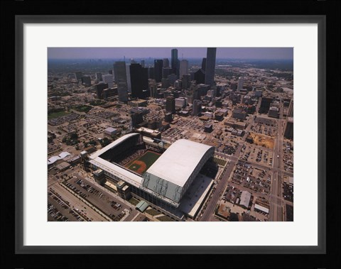 Framed Houston Astros - Minute Maid Park Print
