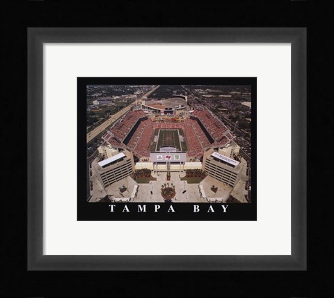 Framed Tampa Bay - Raymond James Stadium Print