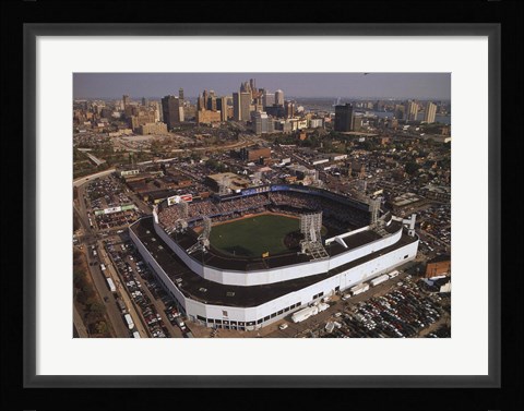 Framed Tiger Stadium - Detroit, Mi Print