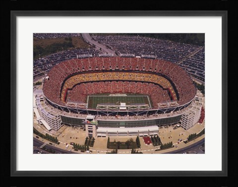 Framed Washington - Fedex Field - Redskins Print