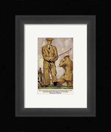 Framed Baskins Fashions II Print