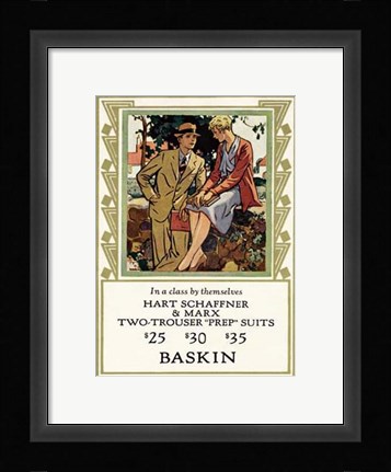 Framed Hart Two Trouser Print