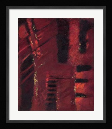 Framed Red Mirage II Print