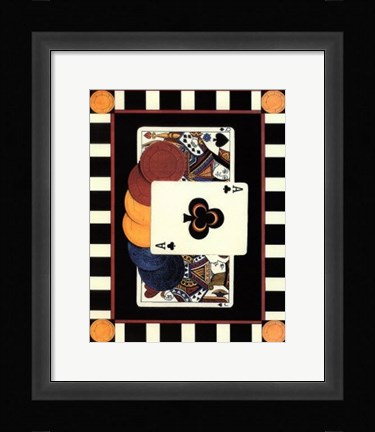 Framed It's a Gamble I Print