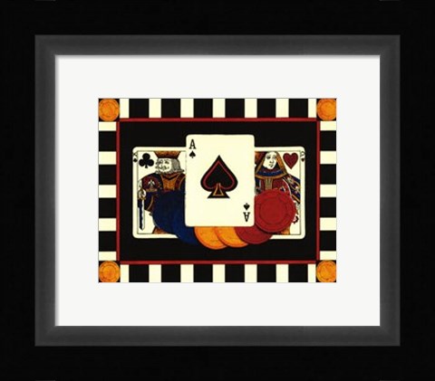 Framed It's a Gamble II Print