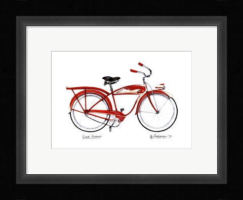 Framed Road Runner Print