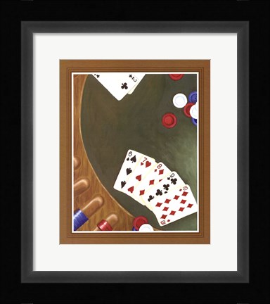 Framed Know When to Hold Them Print