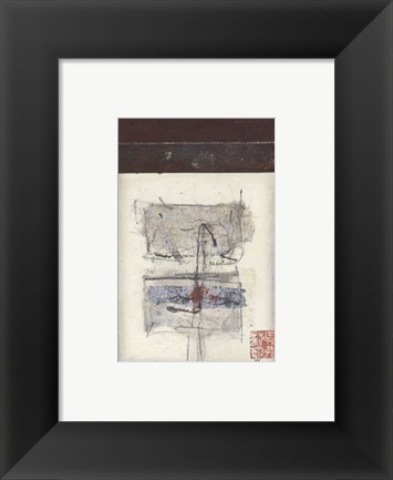 Framed Asian Jewels I Print