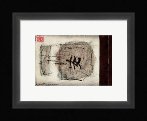 Framed Asian Jewels IV Print