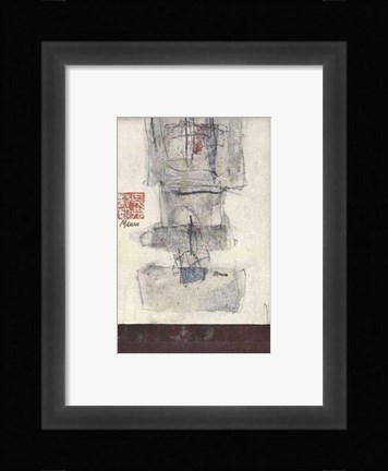 Framed Asian Jewels VI Print