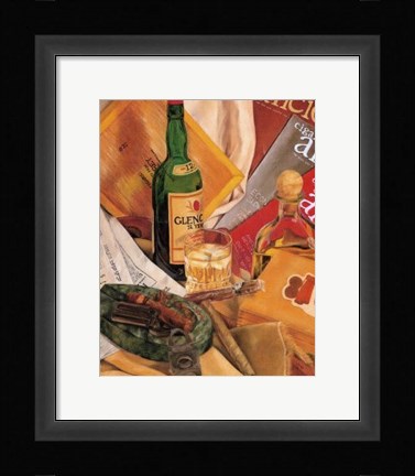 Framed Jennifer's Scotch Indulgences I Print