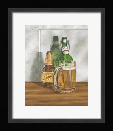 Framed Beer Series II Print