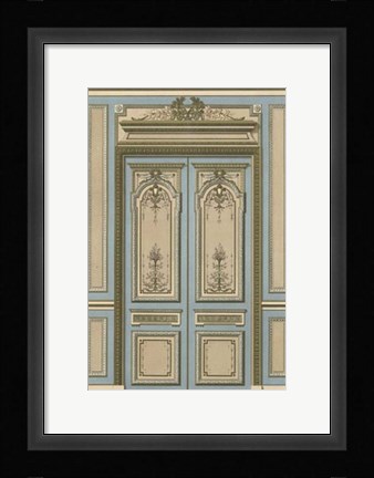 Framed Palace Doors II Print