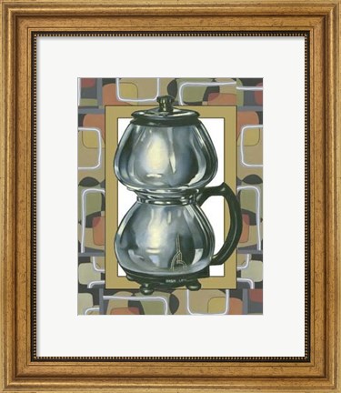 Framed June&#39;s Coffee Pot Print