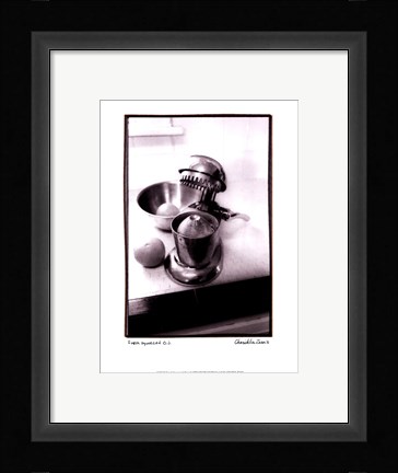 Framed Fresh Squeezed OJ Print