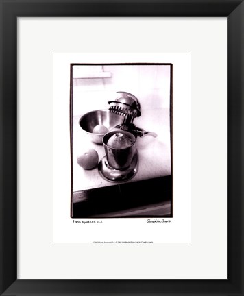 Framed Fresh Squeezed OJ Print