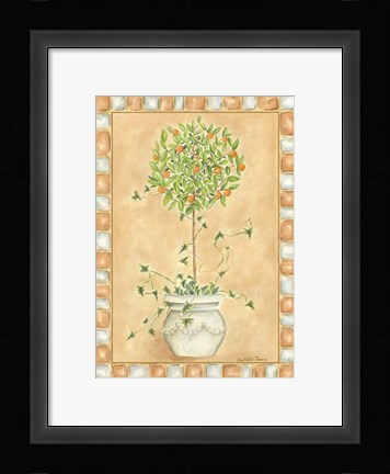 Framed Tuscan Fruit I Print