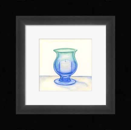 Framed Solitary Votive I Print