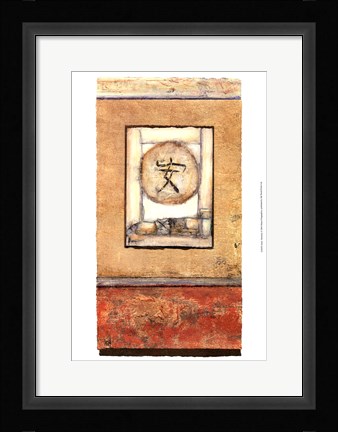 Framed Asian Harmony Print