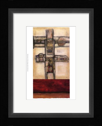 Framed Oriental Breeze I Print