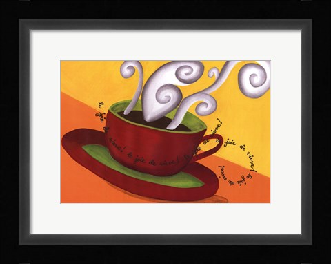 Framed Le Joie de Vivre! Print