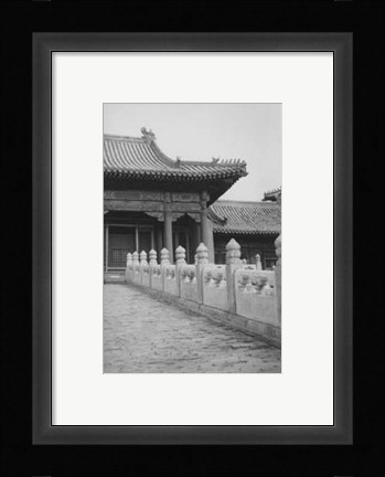 Framed Forbidden City Walk, Beijing Print