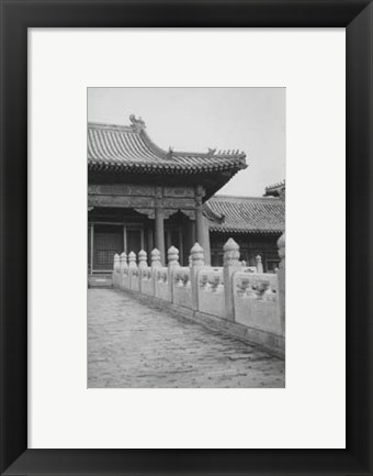 Framed Forbidden City Walk, Beijing Print