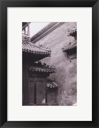 Framed Old Beijing Print