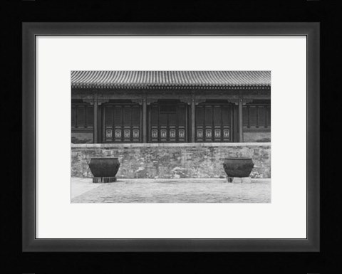 Framed Chinese Symmetry, Beijing Print