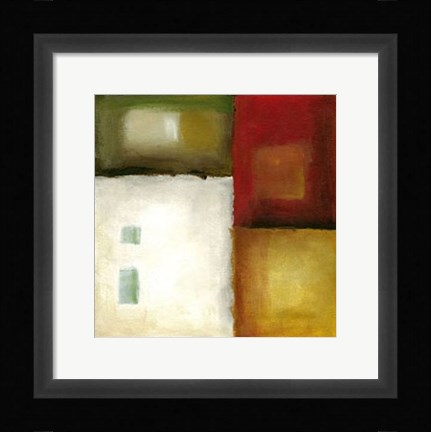 Framed Mirrored Reflections I Print