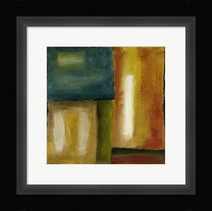 Framed Mirrored Reflections III Print