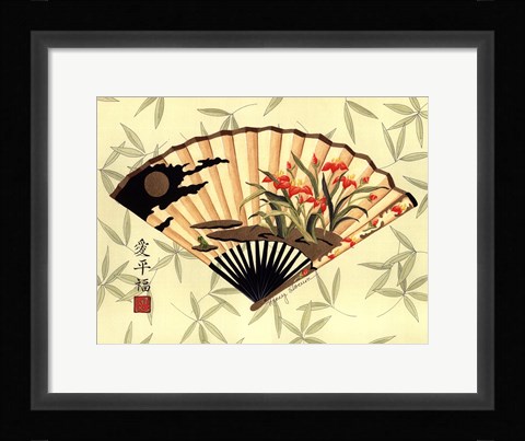 Framed Art of the Geisha II Print