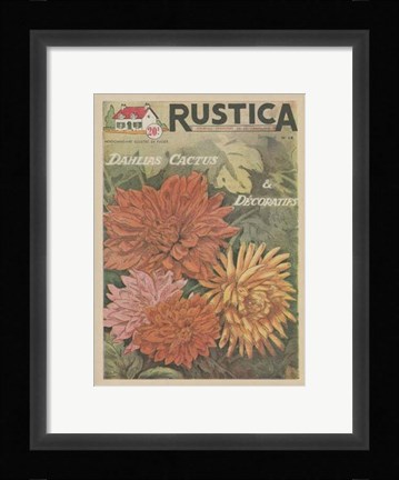 Framed Plantez Des Decoratifs Print