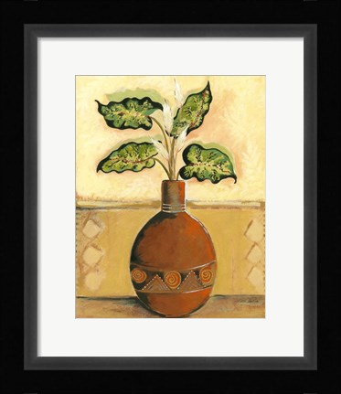 Framed Southwest Terra Cotta I Print