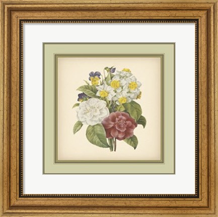Framed Tuscany Bouquet (P) I Print