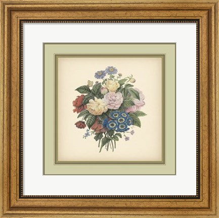 Framed Tuscany Bouquet (P) II Print