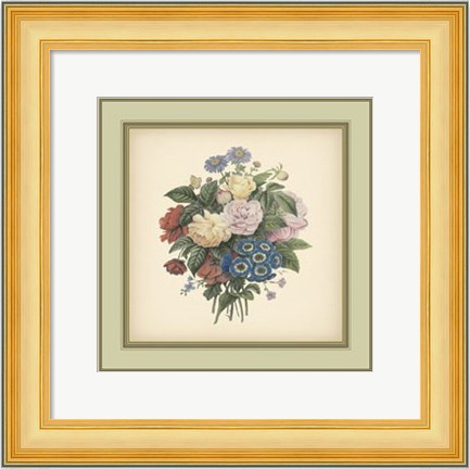 Framed Tuscany Bouquet (P) II Print
