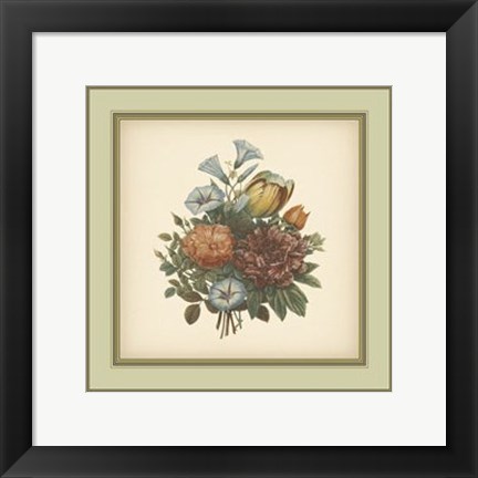 Framed Tuscany Bouquet (P) VI Print