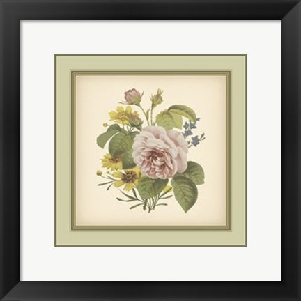 Framed Tuscany Bouquet (P) VIII Print