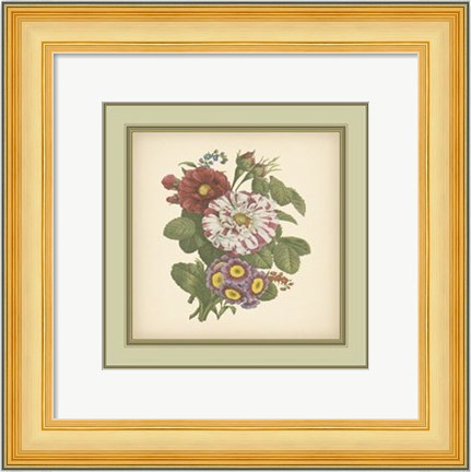 Framed Tuscany Bouquet (P) X Print