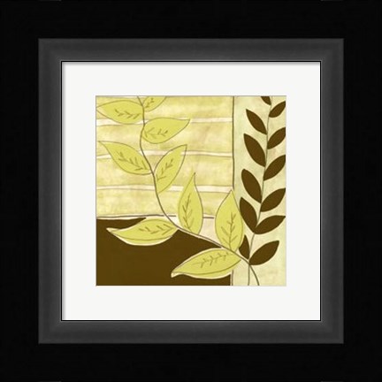 Framed Patchwork Garden II Print
