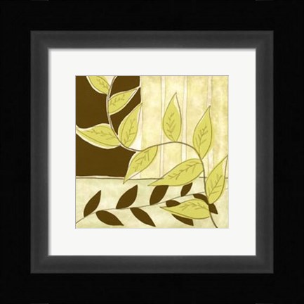 Framed Patchwork Garden IV Print
