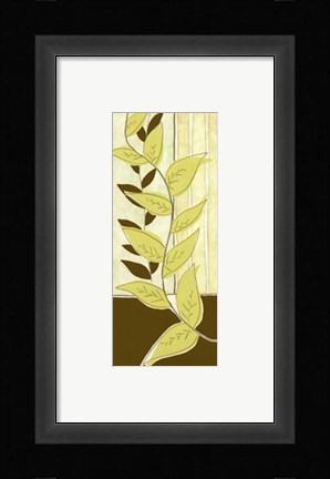 Framed Patchwork Garden V Print