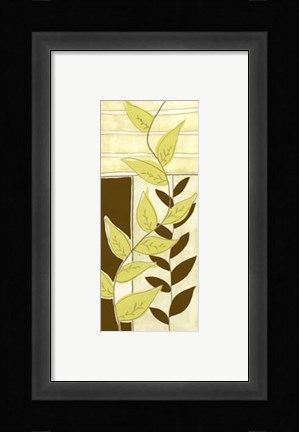 Framed Patchwork Garden VI Print
