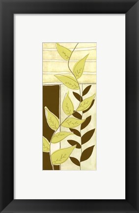 Framed Patchwork Garden VI Print